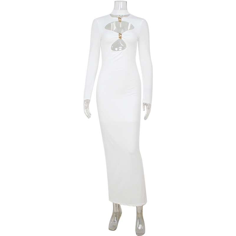 New Women's Clothing - Stylish Open-front High-end High-waisted Dress for Women