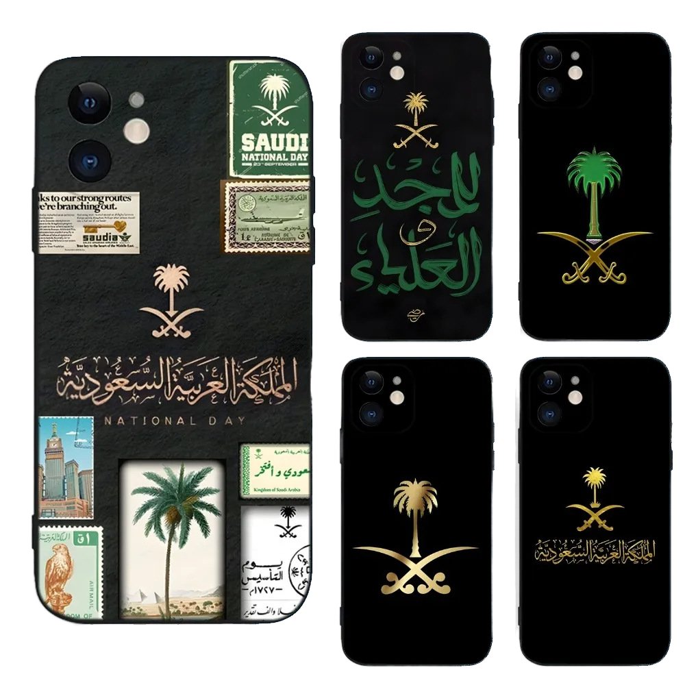 YLXZ soft silicone phone case with leather cover, suitable for 16/15/14/13/12/11 Pro Max - shock resistant, UV painted, INS style design